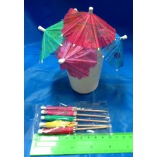 מטריות לקוקטייל מארז 5 יחידות 